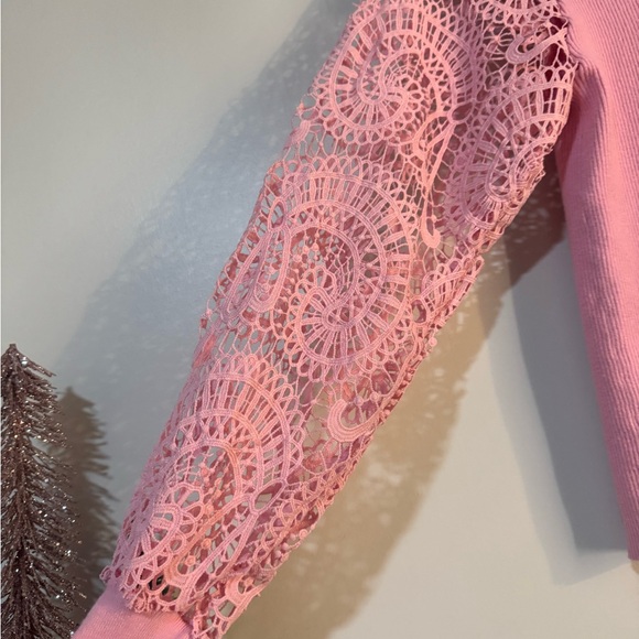 BiBi Ribbed Pink Top - Picture 2 of 3